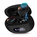 UrbanX True Wireless Bluetooth Earbuds + Charging Case, Black, Dual Connect, IPX5 Water Resistance, Bluetooth 5.2 Connection, Balanced, Bass Boost Compatible with Lenovo Legion Duel 2