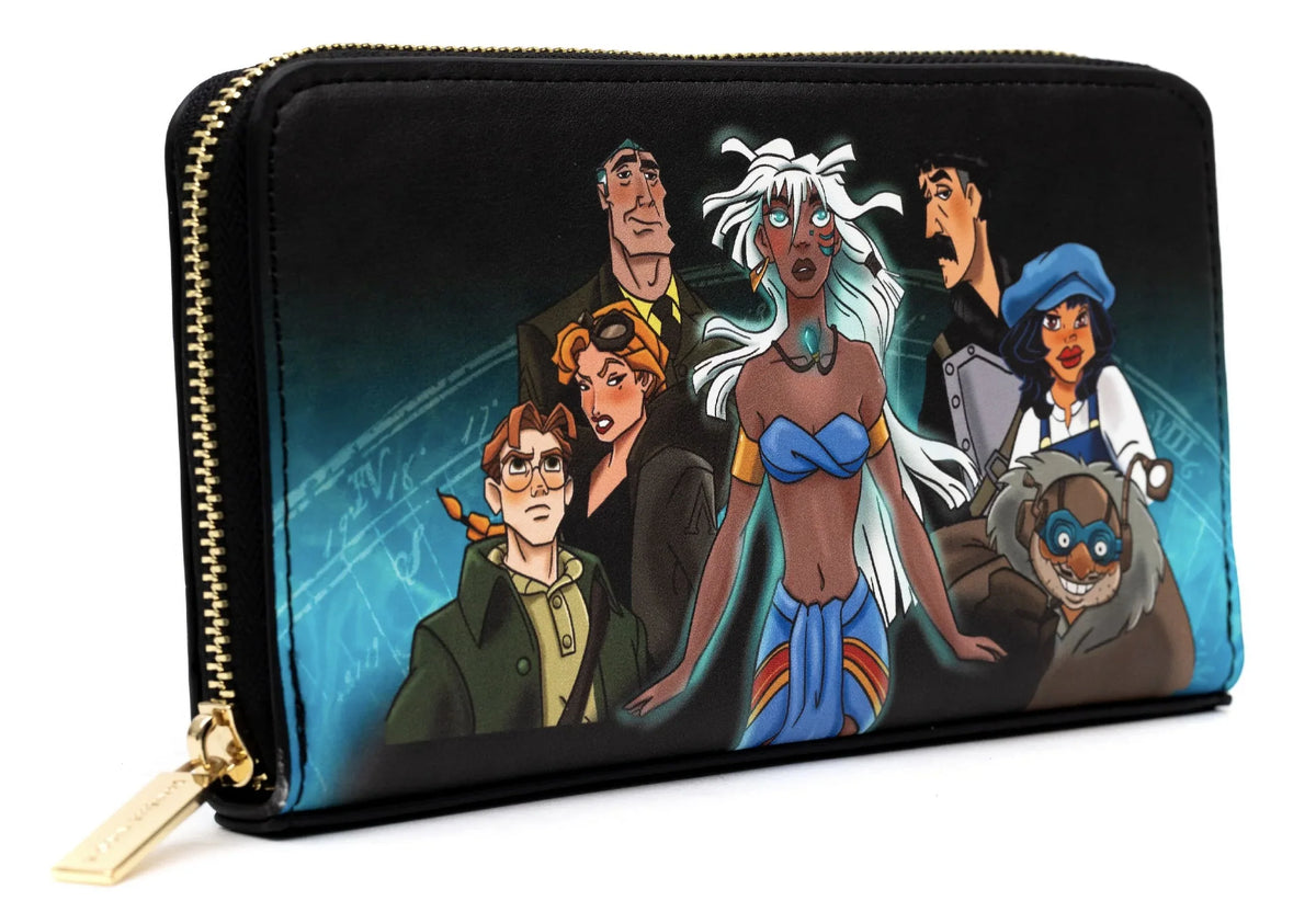 Danielle Nicole - Disney Atlantis Zip Around Wallet