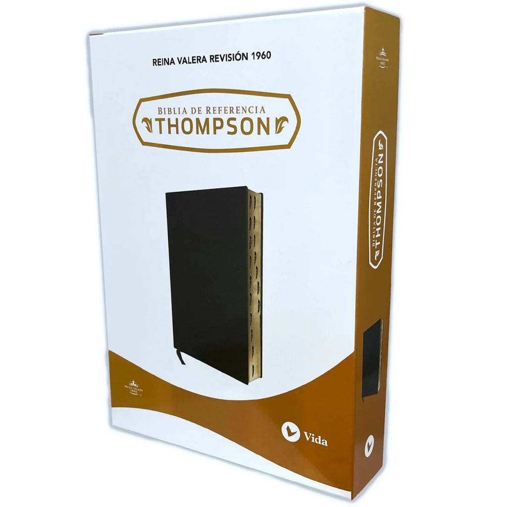 Biblia de Referencia Thompson, Reina Valera 1960, Piel Reciclada/ Sizepanish Thompson Chain Reference Bible, Reina Valera 1960, Recycled Leather Fibers (Other)