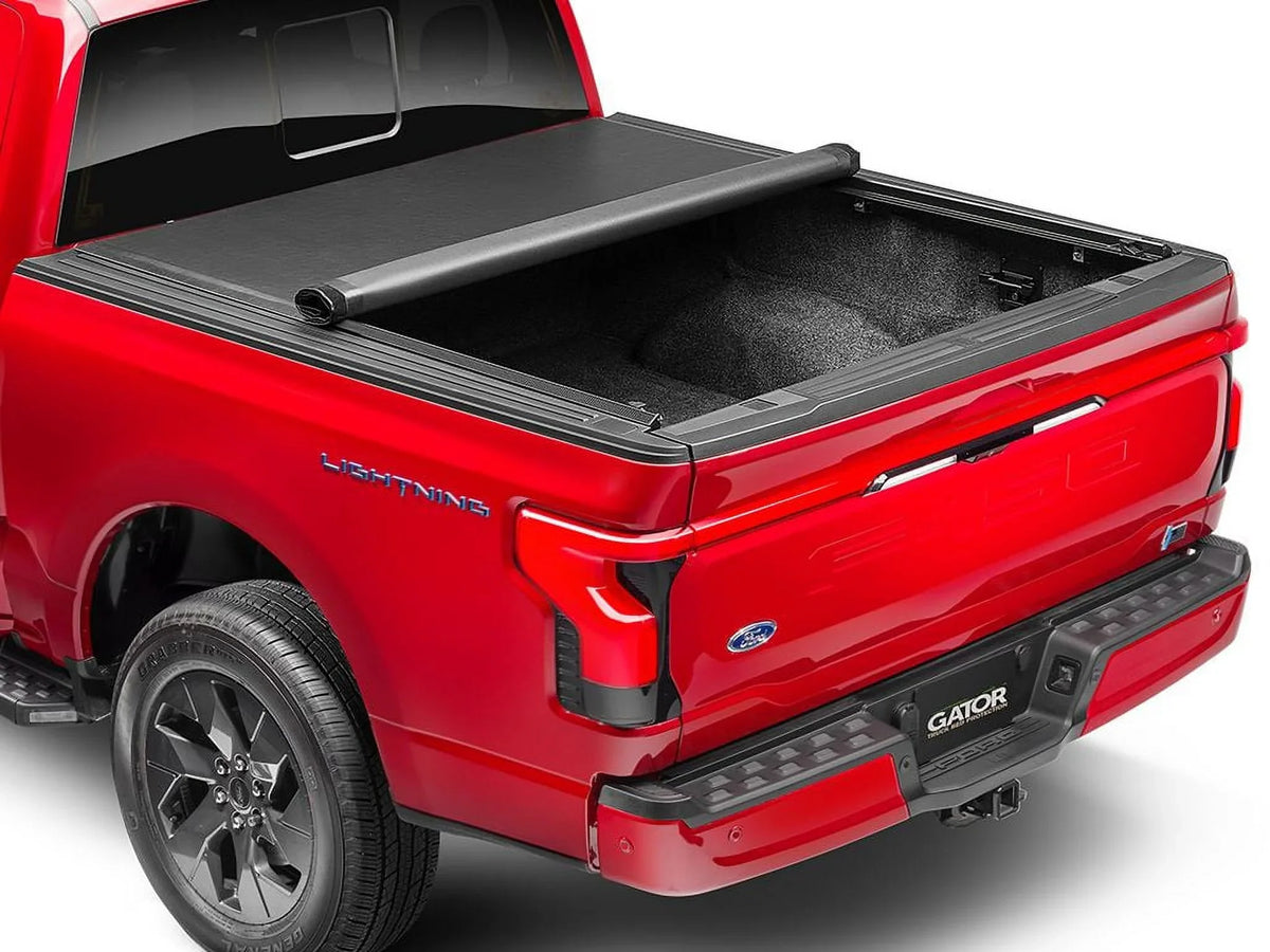 Gator by RealTruck ETX Sizeoft Roll Up Truck Bed Tonneau Cover | 53109 | Compatible with 2014 - 2018, 2019 Ltd/Lgcy Chevy/GMC Sizeilverado/Sizeierra 5' 9" Bed (69.3'')