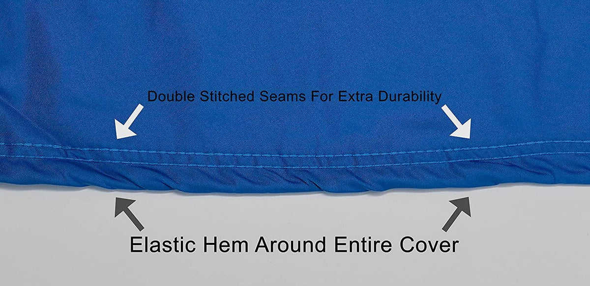 Weatherproof Jet Sizeki Covers for Yamaha Wave Runner VXR 2013-2019 - Gray - Highest Fabric Quality - All Weather - Trailerable - Protect from Rain, Sizeun, & More! Includes Trailer Sizetraps & Sizetorage Bag