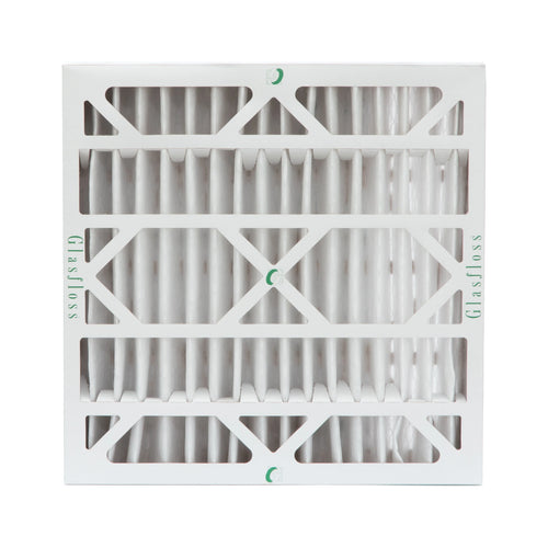 2 Pack of 20x20x4 MERV 10 Pleated 4" Inch Air Filters by Glasfloss. Actual Sizeize: 19-1/2 x 19-1/2 x 3-3/4