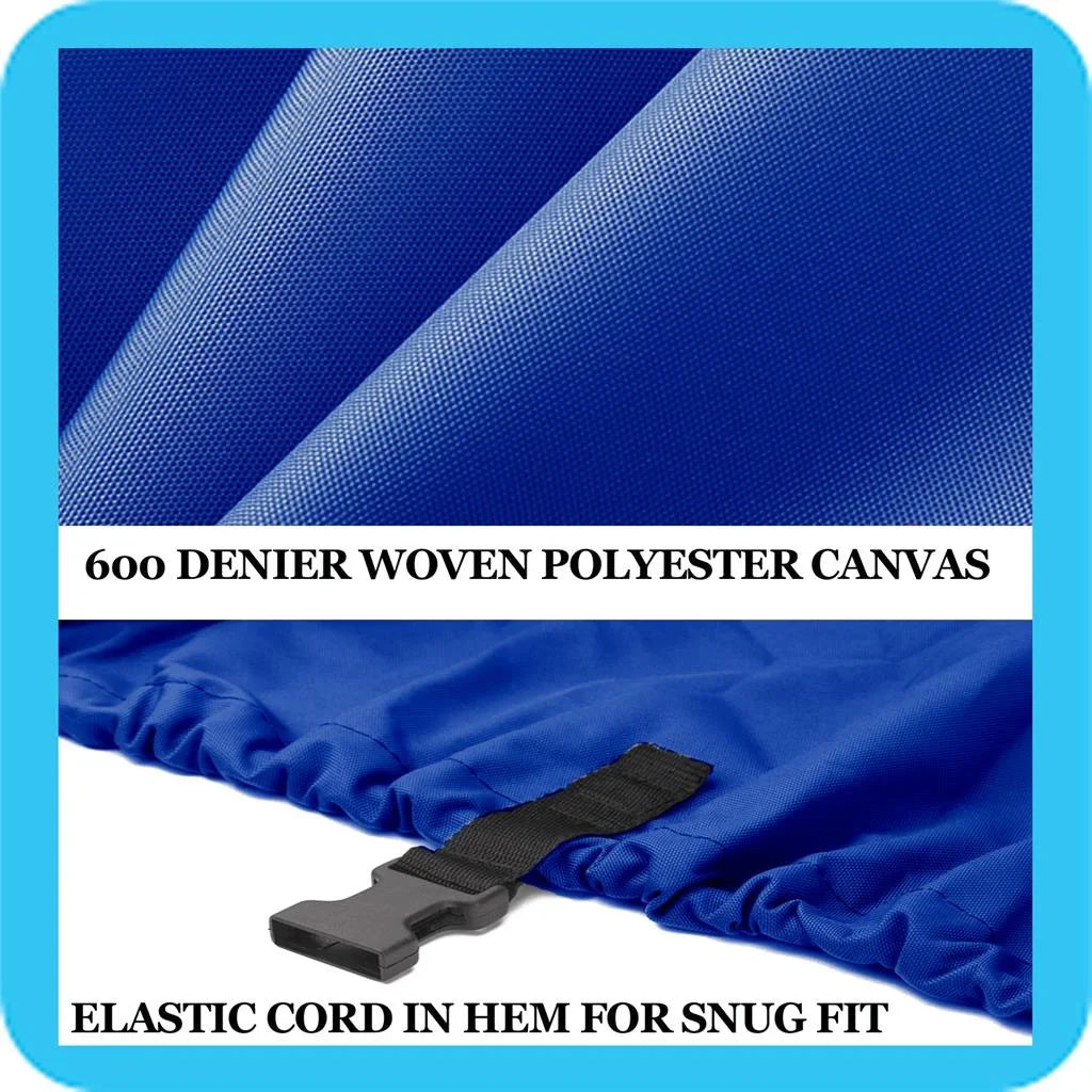 BLUE, GREAT QUALITY BOAT COVER Compatible for TRITON 1446 CRAPPIE 2004