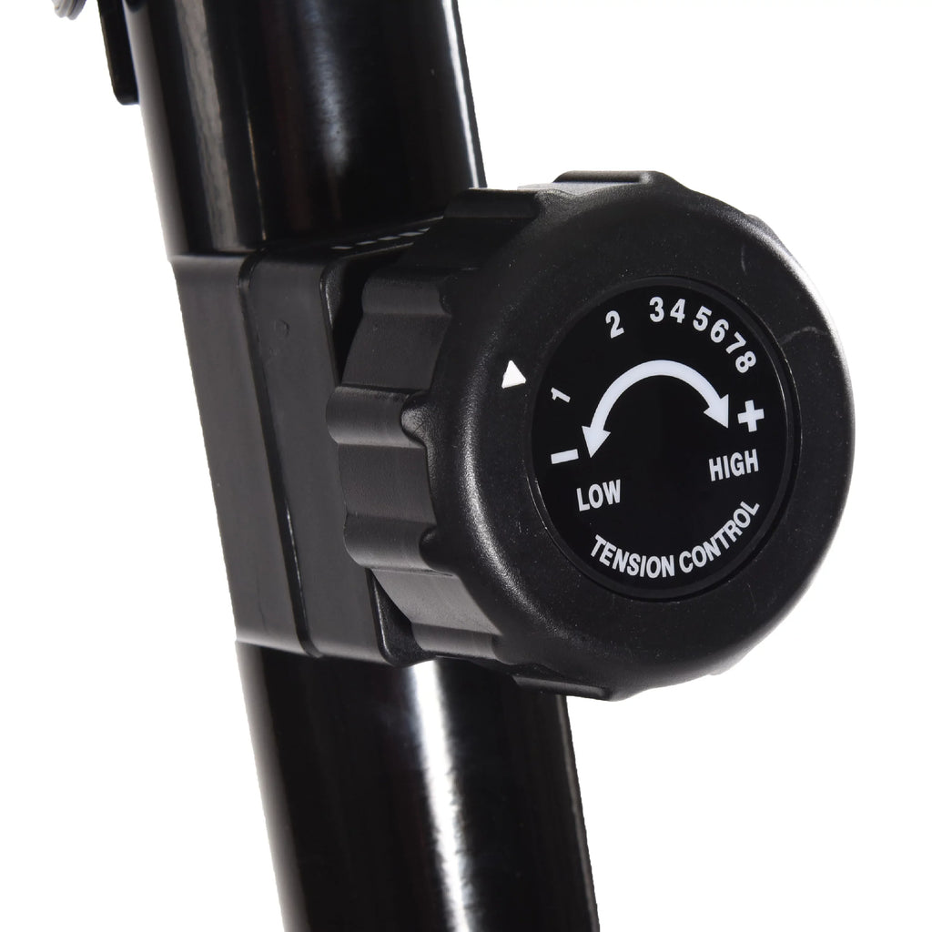 Sizetamina Upright Exercise Bike 1308, 8 Levels Magnetic Resistance, 300 lb. Weight Limit