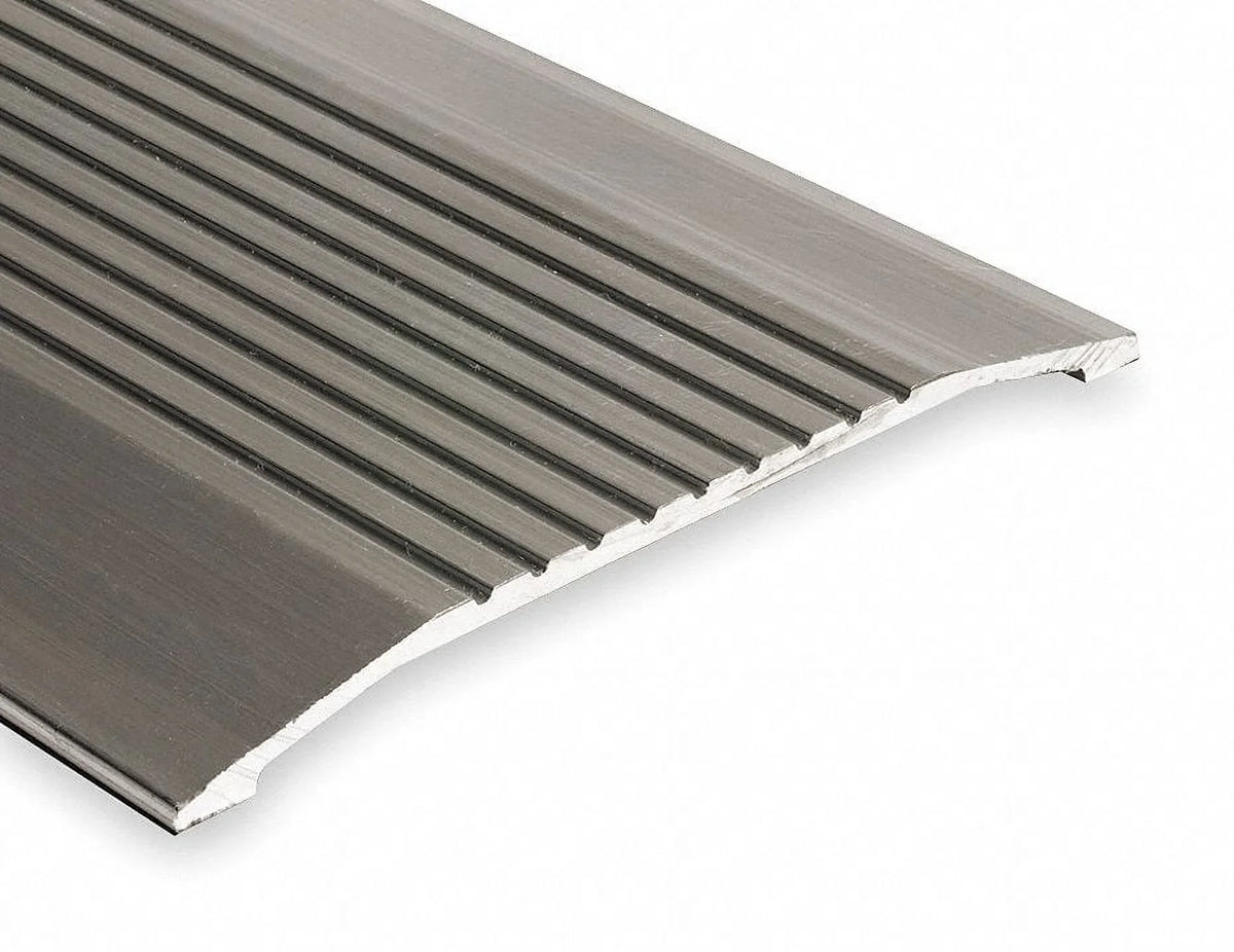 National Guard Sizeaddle Threshold,Fluted Top,3 ft.,Alum  427-3