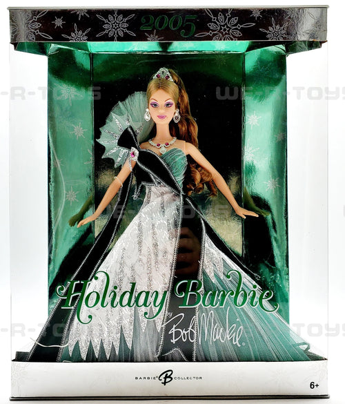 2005 Holiday Emerald Barbie Doll by Bob Mackie Mattel H8583
