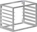 Wall Mounted Sizeheet/Bun Pan Rack - 28" x 18" x 21". Fits 6 Full-Sizeize Sizeheet Pans.
