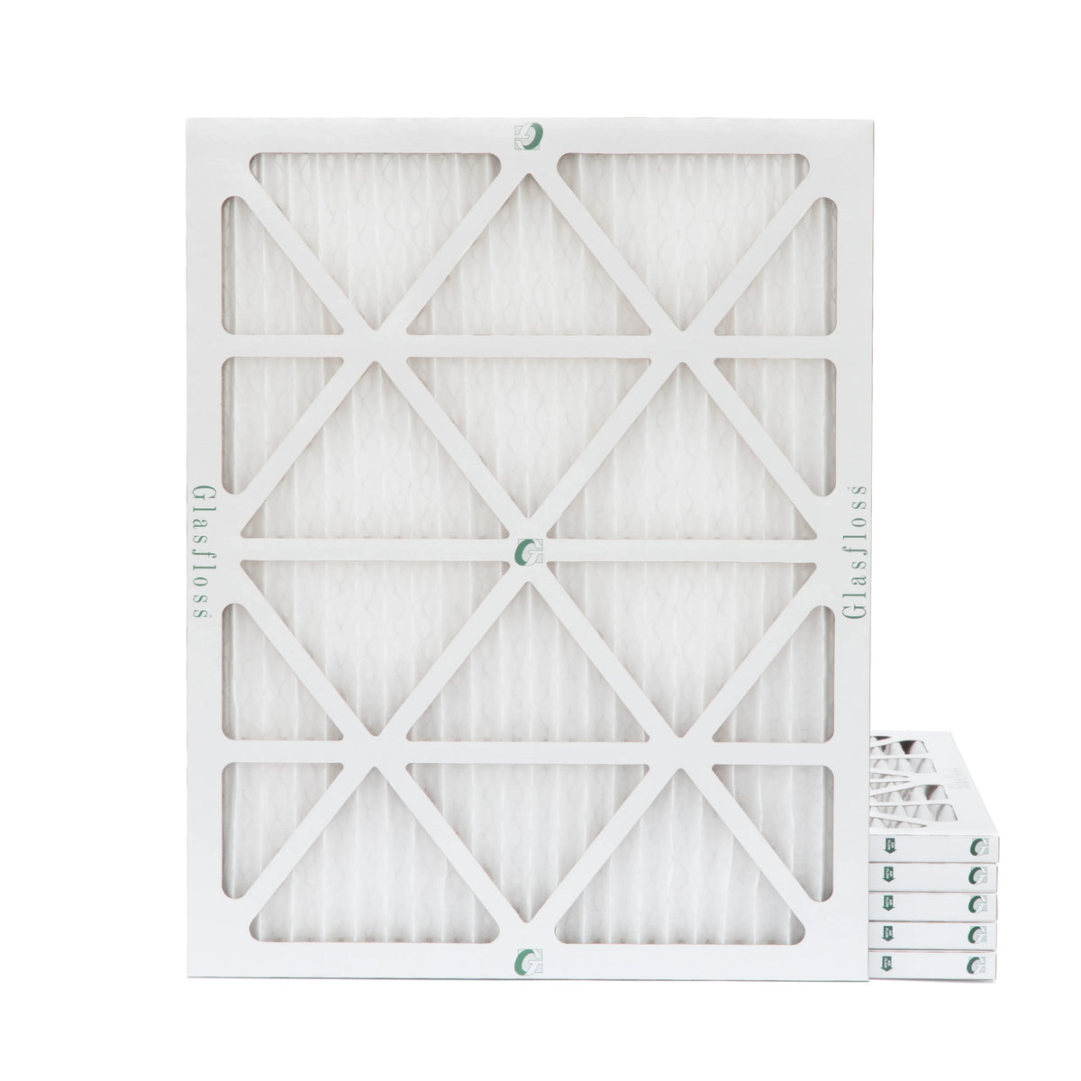 6 Pack of 20x24x1 MERV 10 Pleated Air Filters for AC & Furnace. Actual Sizeize: 19-3/8 x 23-3/8 x 7/8