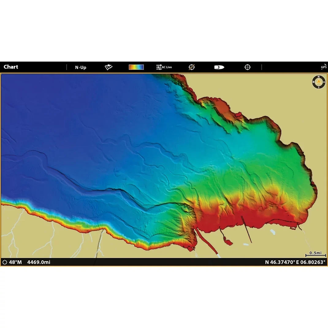 Humminbird LakeMaster Premium Ontario V1 One Boat Network VX Technology