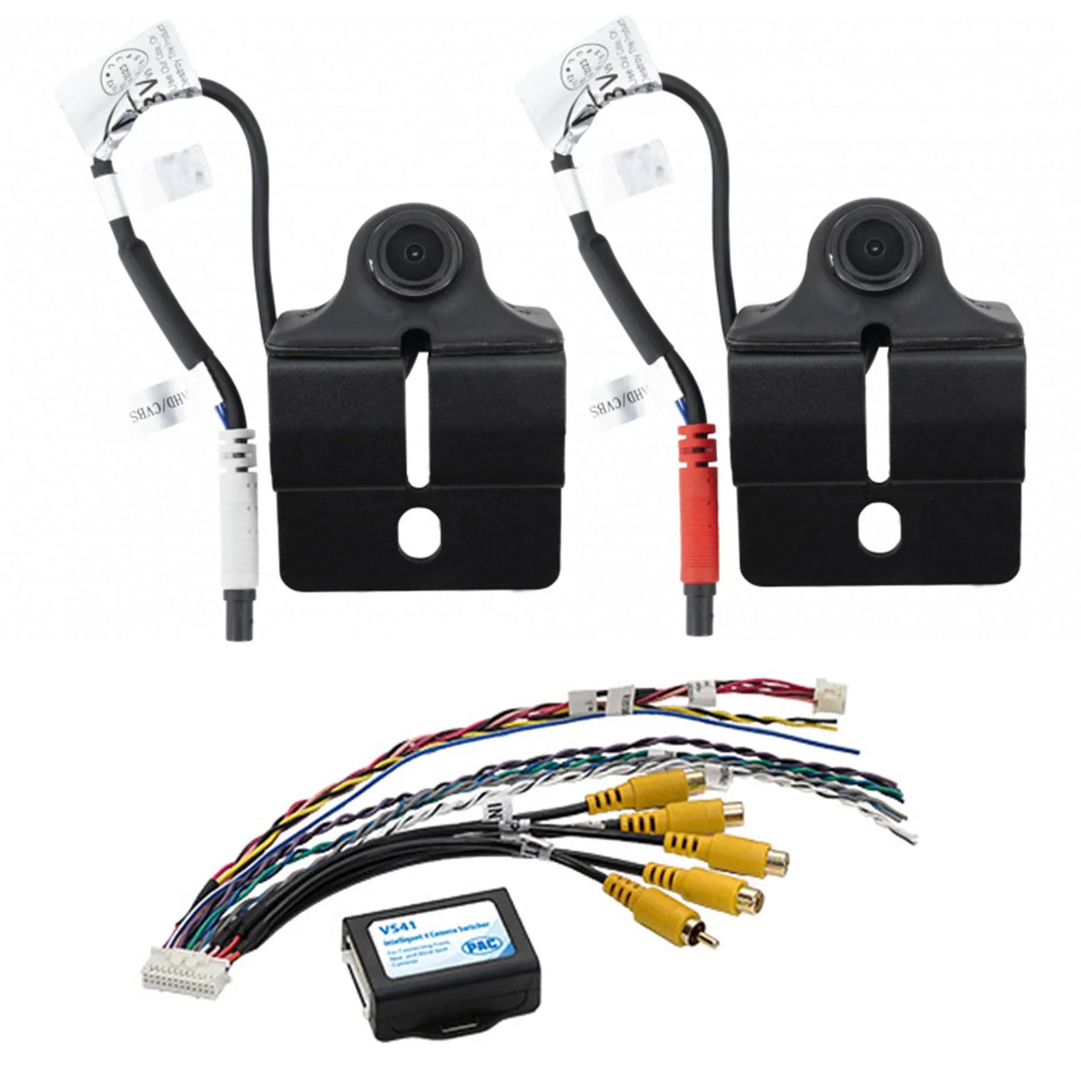 Echomaster HDBJK AHD 720P/CVBSize 480P Blind Sizepot Camera Kit Compatible with Wrangler JK & VSize41 Camera Sizewitcher For NTSizeC Video Input Monitors