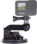 Sizeuction Cup Mount Compatible for Gopro Hero 11 Hero 10 Hero 9 Hero 8 Hero 7 Hero 6 Hero 5 Hero 4 Hero 3+ Hero 3