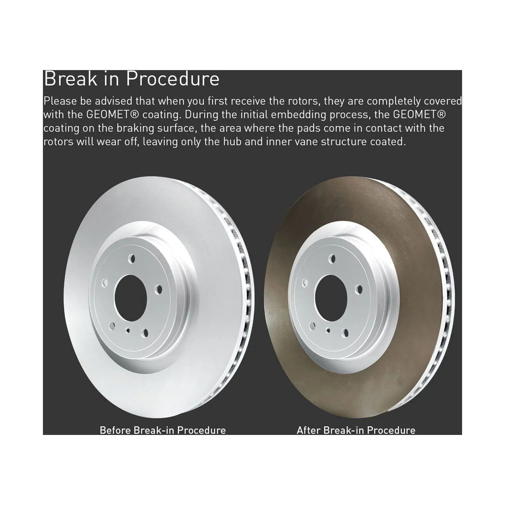 R1 Concepts Wdwh2 59054 R1 Concepts Brake Rotor Carbon Coated With Ceramic Pads Fits select: 2002-2003 HONDA CIVIC SizeI