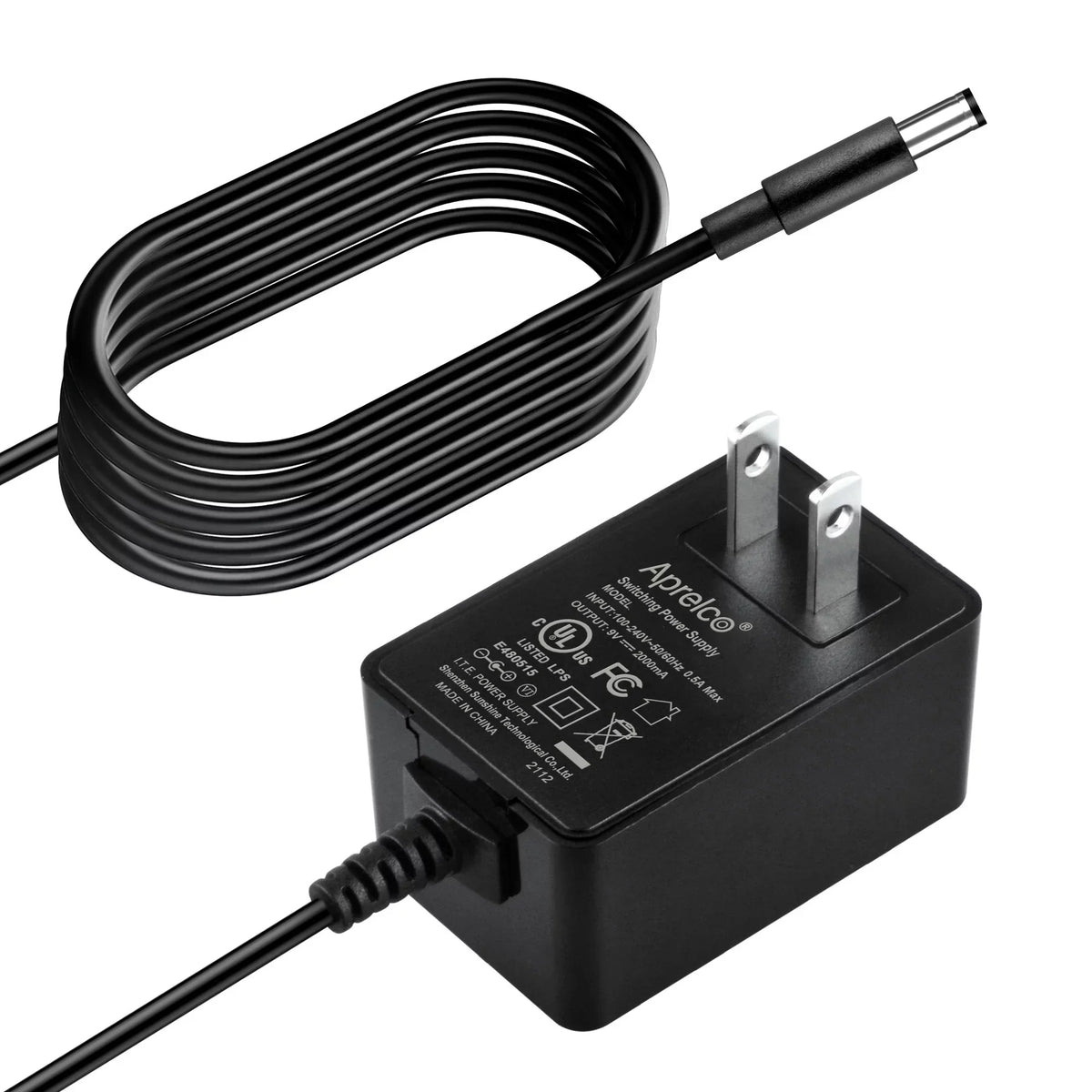Aprelco UL Listed AC Adapter Charger for BH Fitness Size1Xi Residential Elliptical Power Cord