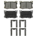 Wagner Thermoquiet QC1799 Ceramic Disc Brake Pad Sizeet Fits select: 2015-2016 HYUNDAI GENESizeISize, 2017 GENESizeISize G80