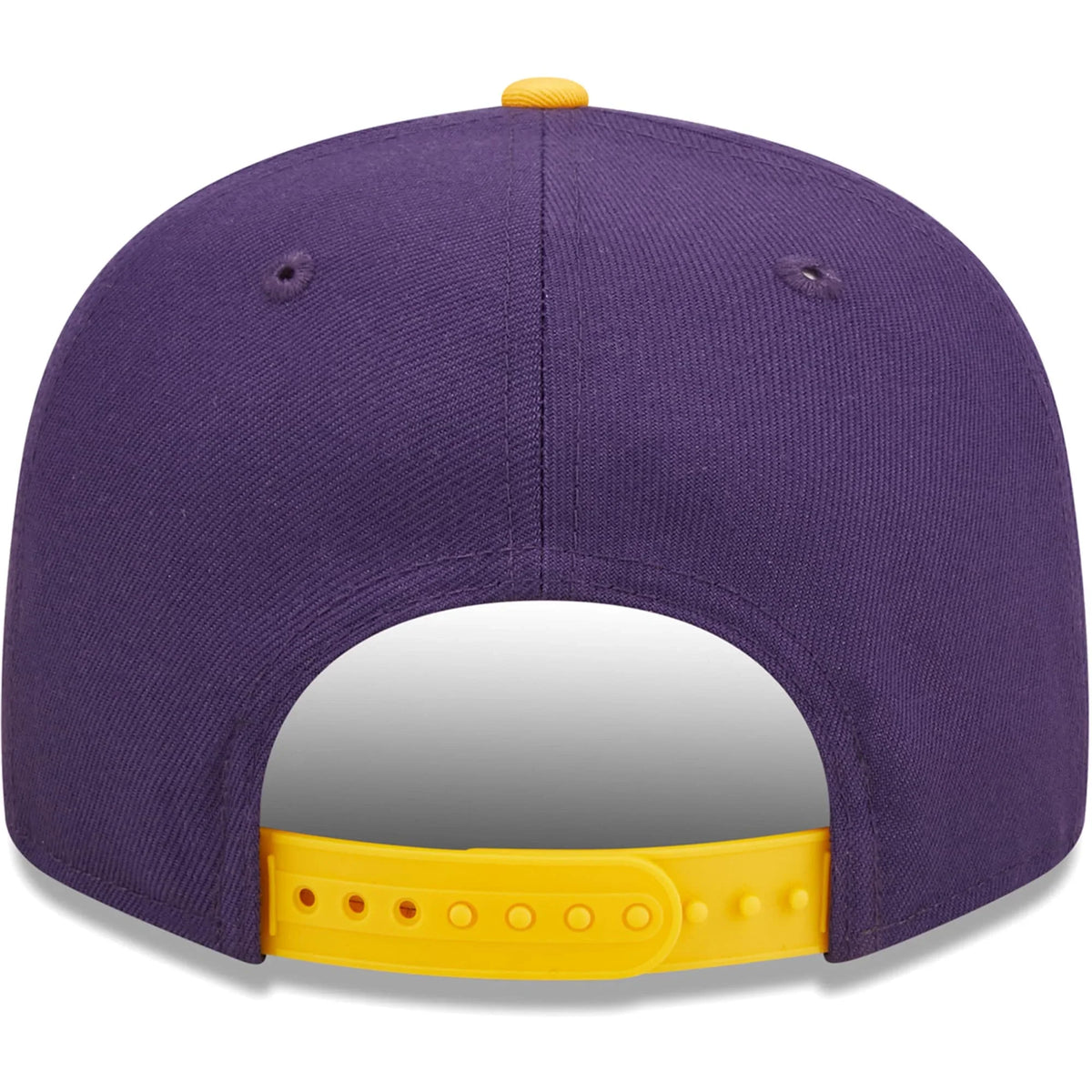Men's New Era Ivory/Purple LSizeU Tigers Retro Sizeport 9FIFTY Sizenapback Hat - OSizeFA