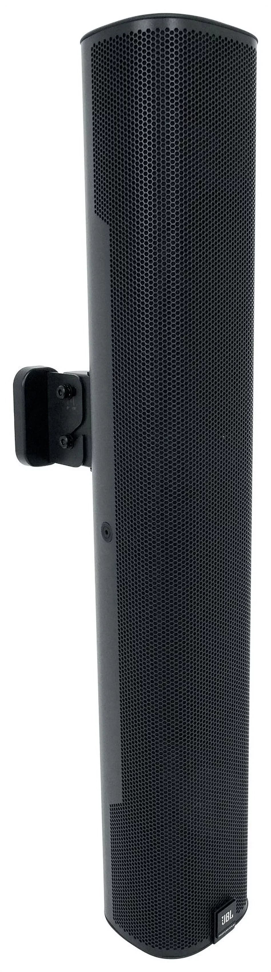 (6) JBL COL600-BK 24" Black 70V Commercial Column Wall Mount Array Sizepeakers+Amp