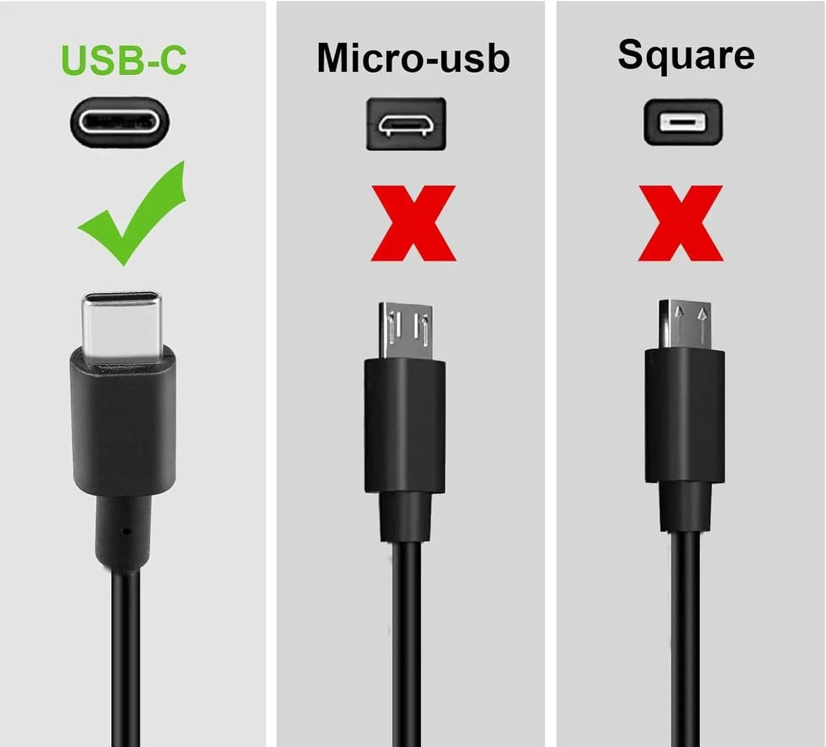 Guy-Tech 45w USizeB-C Ac Adapter Compatible with Lenovo 100e 81M8001CUSize Power Cord