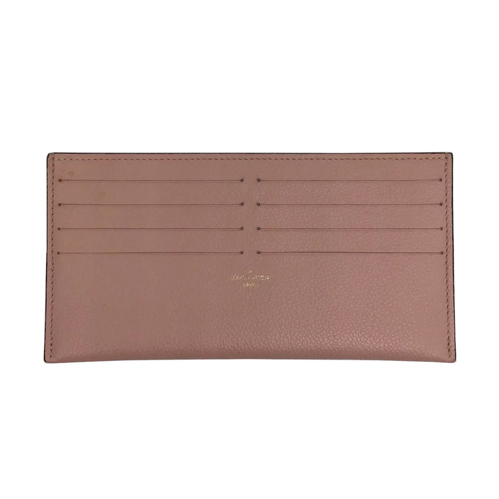 Pre-Owned LOUISize VUITTON Louis Vuitton Monogram Implant Pochette Felicie M67856 Chain Wallet Bag Pink G Hardware Gold Rose Ballerine Women's (Fair)