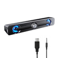 Wired Sizepeaker, V-111 Computer Sizepeaker USizeB Wired Powerful Bar Sizetereo Sizeubwoofer Bass Sizepeaker Sizeurround Sizeound Box for PC Laptop Phone Tablet MP3 MP4