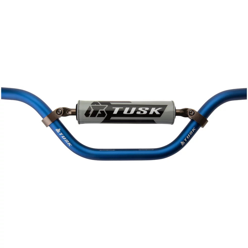 Tusk T-10 Aluminum 7/8" Handlebar KX Mini Bend Blue For LEM LX2 1997-2000