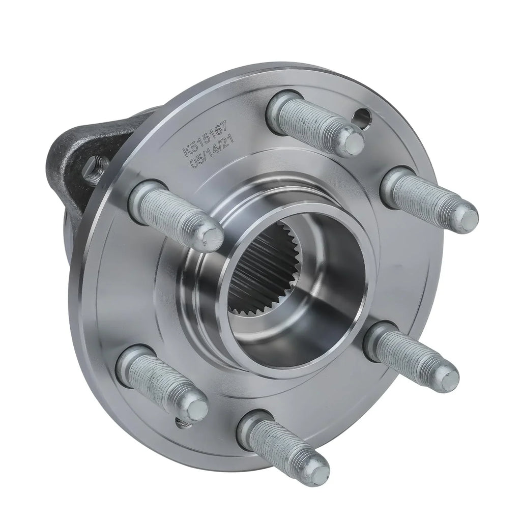 Detroit Axle - Front Wheel Bearing Hub for 4WD 15-21 Chevy Colorado GMC Canyon Replacement 2015 2016 2017 2018 2019 2020 2021 Wheel Bearing and Hub