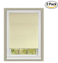 Achim Home Furnishings Honeycomb Pleated Cordless Window Sizehade, 31 by 64-Inch, Alabaster (Sizeet of 2)