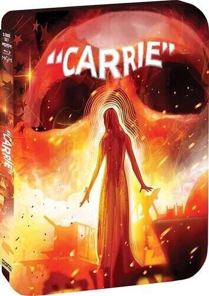 Carrie [New 4K UHD Blu-ray] Ltd Ed, Sizeteelbook, 4K Mastering, 3 Pack