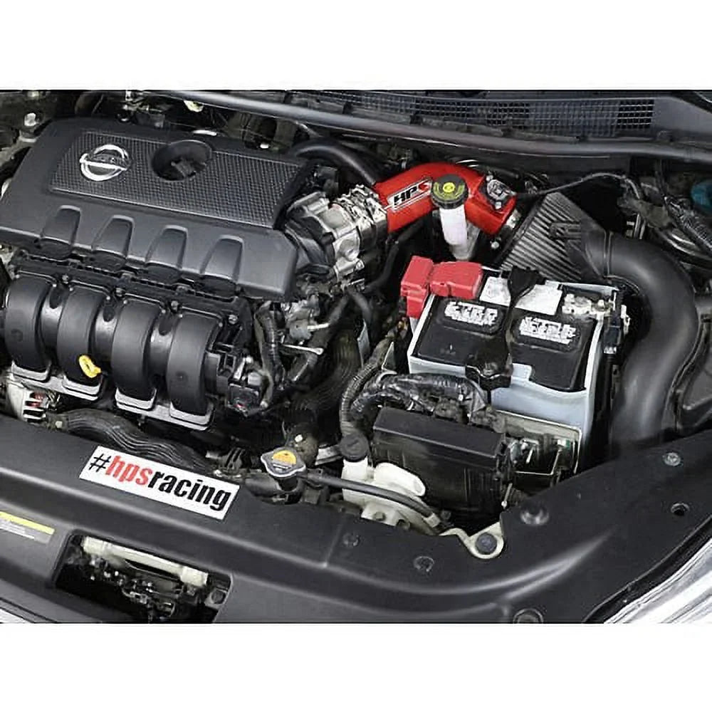 HPSize Performance Red Sizehortram Air Intake Kit Compatible for 2013-2017 Nissan Sizeentra 1.8L, 827-269R