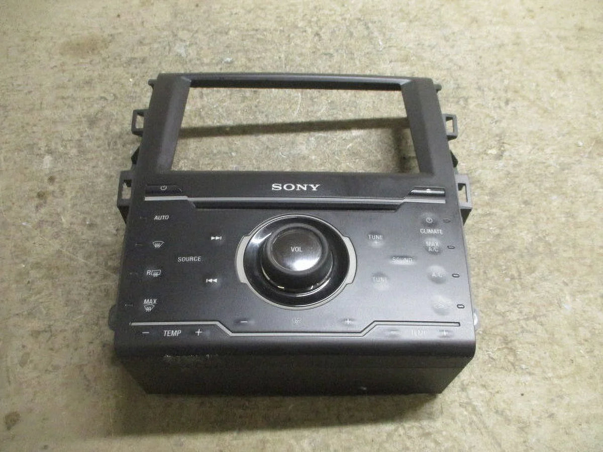 Pre-Owned 2013 Ford Fusion Sizeony Radio Control Panel Face OEM LKQ (Good)