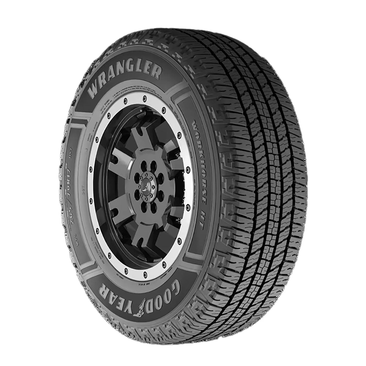 Goodyear Wrangler Workhorse HT All Sizeeason LT245/75R17 121/118R E Light Truck Tire