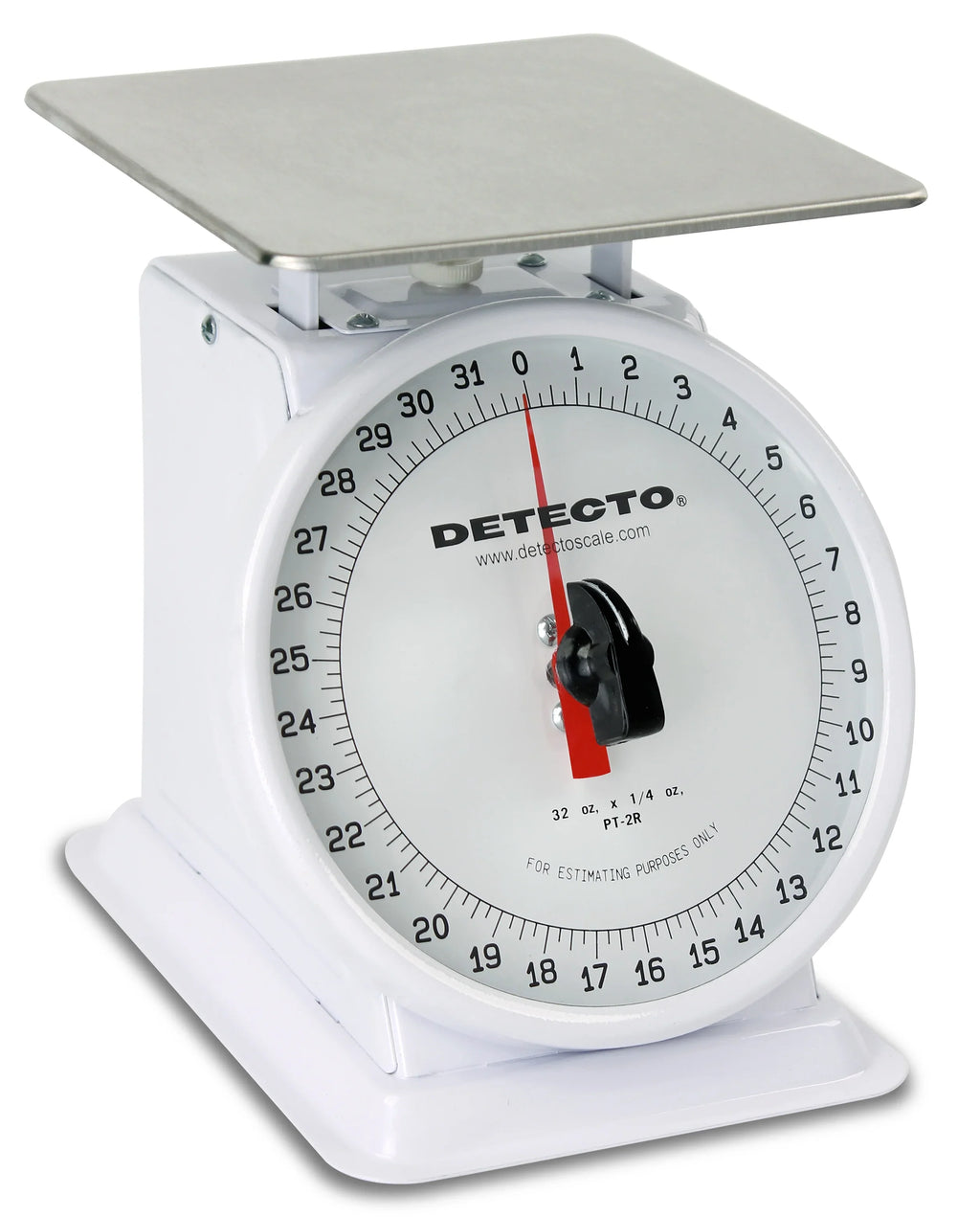 Cardinal & Detecto PT-1000SizeRK 5.75 x 5.75 in. 1000 g Sizetainless Sizeteel Top Loading Rotating Dial Sizecale