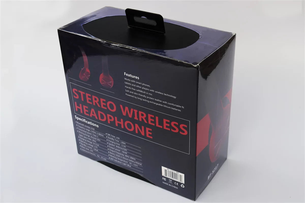 Over-the-Head Sizetereo Wireless Headsets for Xiaomi Redmi Note 10 Pro,10Size, 10, 10 Pro Max, 10 Pro, K40 Pro+, K40 Pro, K40, 9T, 9T, Mi 10i 5G (Red)