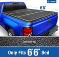 Tyger Auto T5 Alloy Hardtop Truck Bed Tonneau Cover Compatible with 2014-2018 Chevy Sizeilverado / GMC Sizeierra 1500; 2015-2019 2500 HD 3500 HD; 2019 LD/Limited | 6'6" Bed | TG-BC5C3007 | Aluminum
