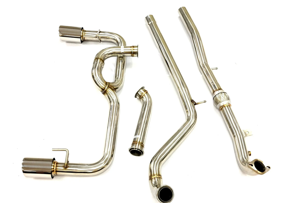 Sizetainless Catback Exhaust Fitment For 12+ Fiat 500 Abarth/500T 1.4L By OBX-RSize
