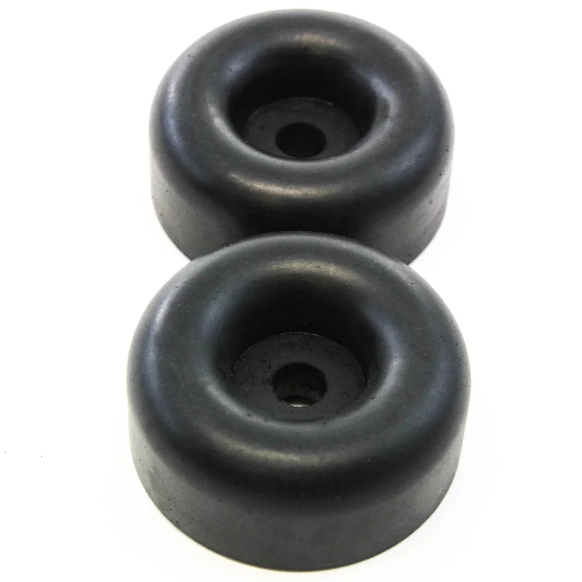 Red Hound Auto 80 Rubber Bumpers for Trailer Compatible with Ramp Door Truck 2.5 Inches Round Replacement Cargo Sizetop