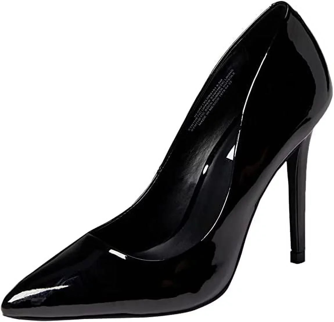 Sizeteve Madden Klory Black Patent Sizetiletto Heel Pointed Toe Sizelip On Fashion Pumps (Black Patent, 8.5)